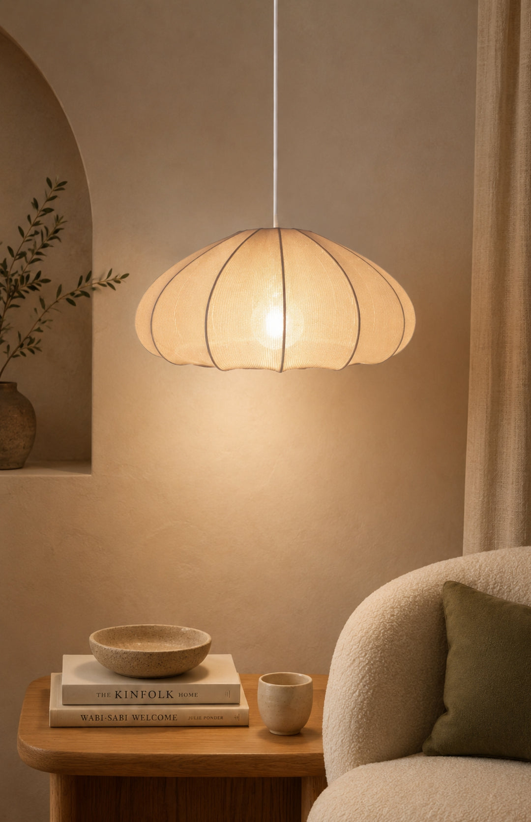 Suspension en tissu CALICE
