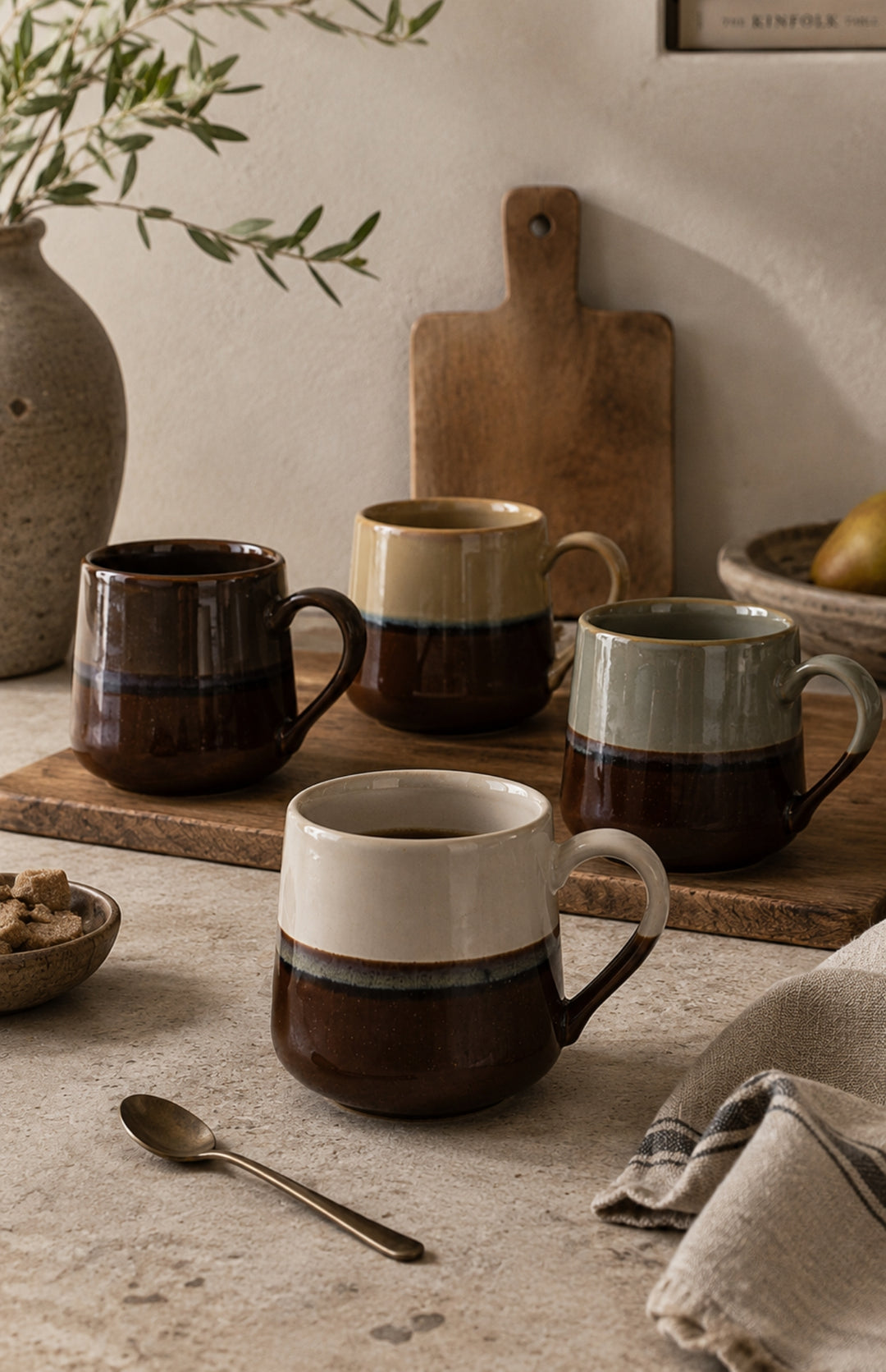 Set 4 mugs LISEA