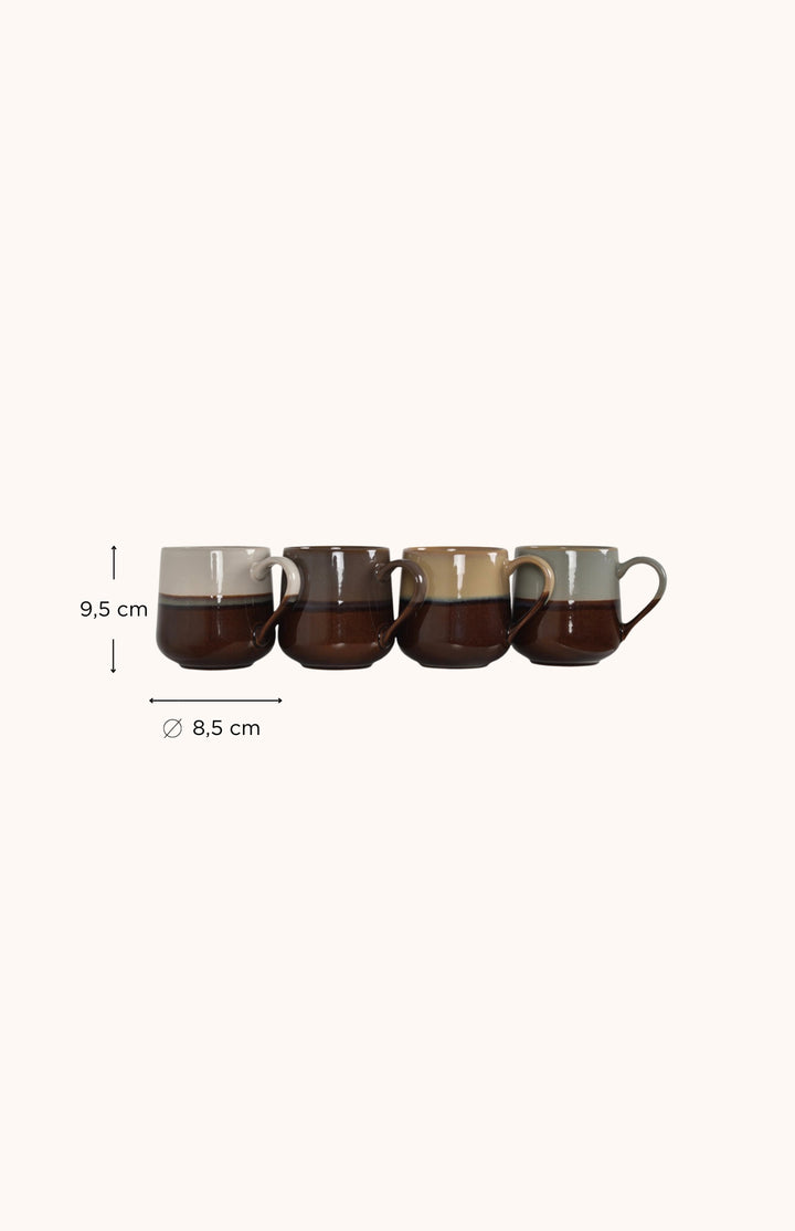 Set 4 mugs LISEA