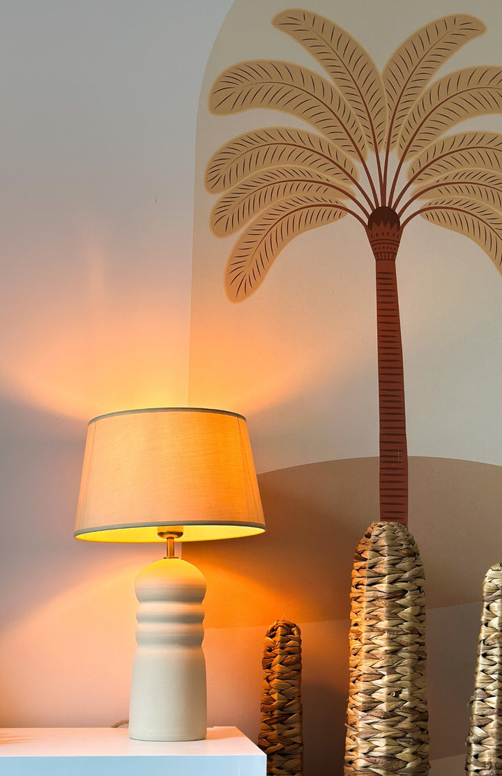 Lampe à poser en grès ALENA