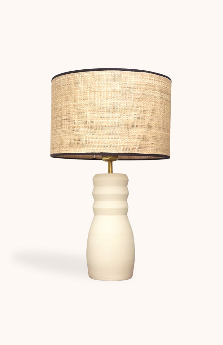 Lampe à poser en grès RUMI
