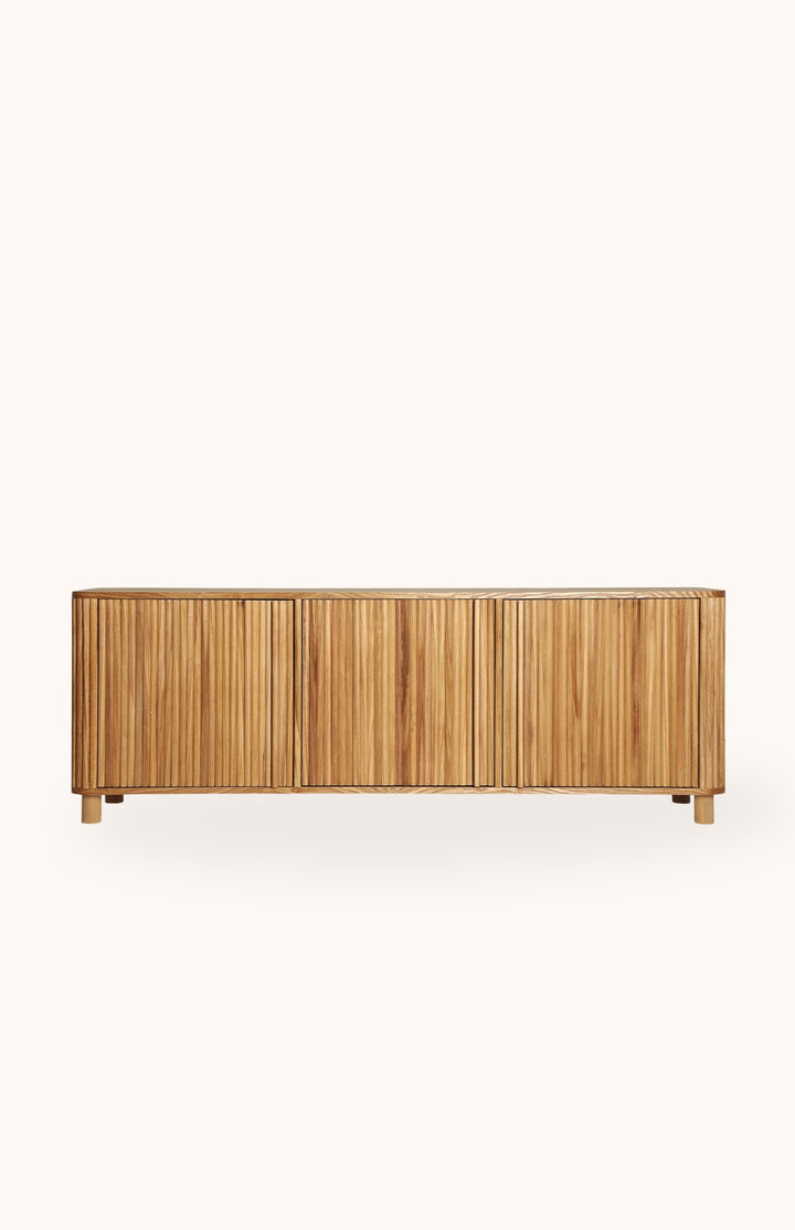 Meuble TV en bois de paulownia DUA