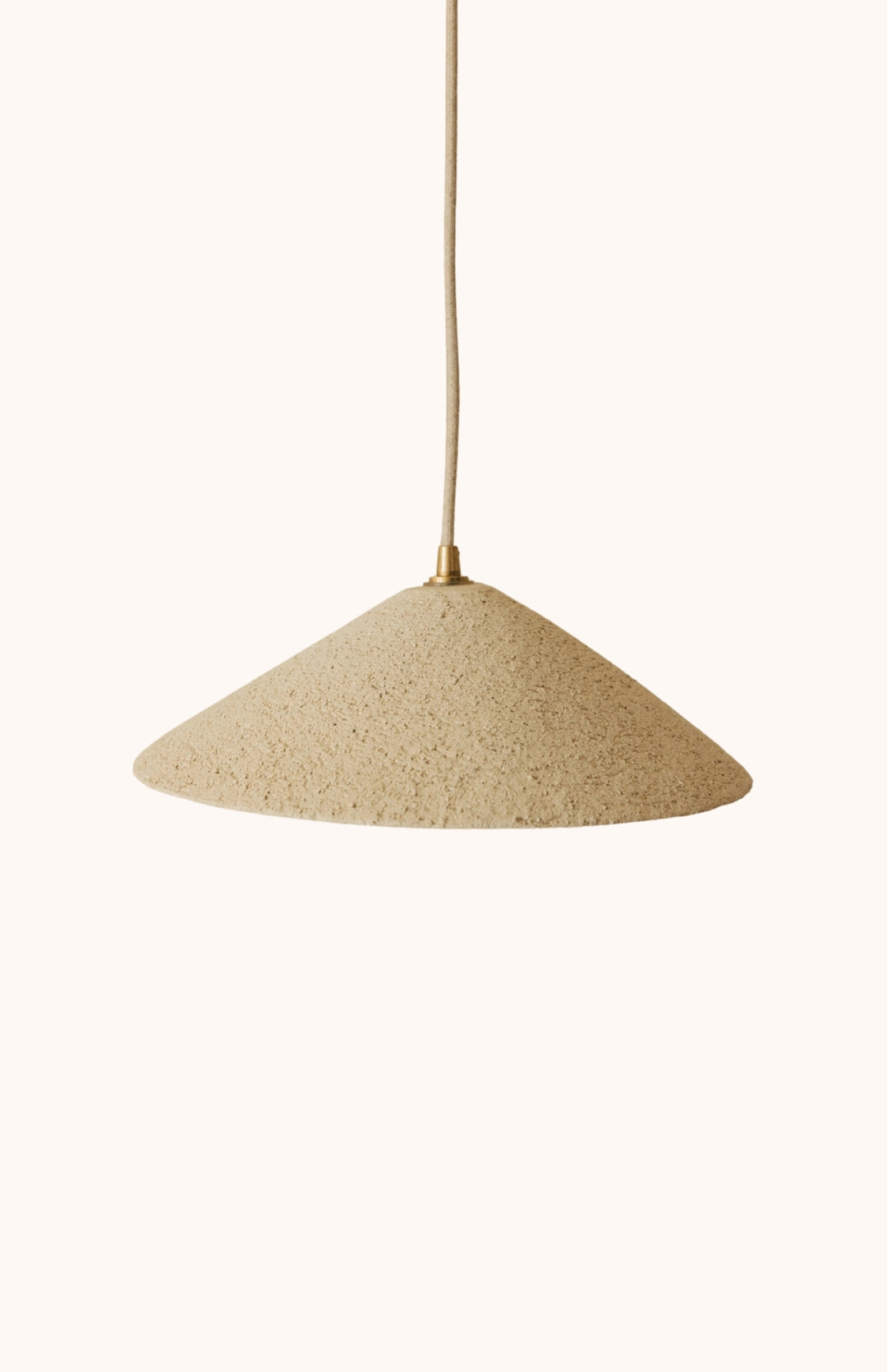 Suspension en grès beige NEXA