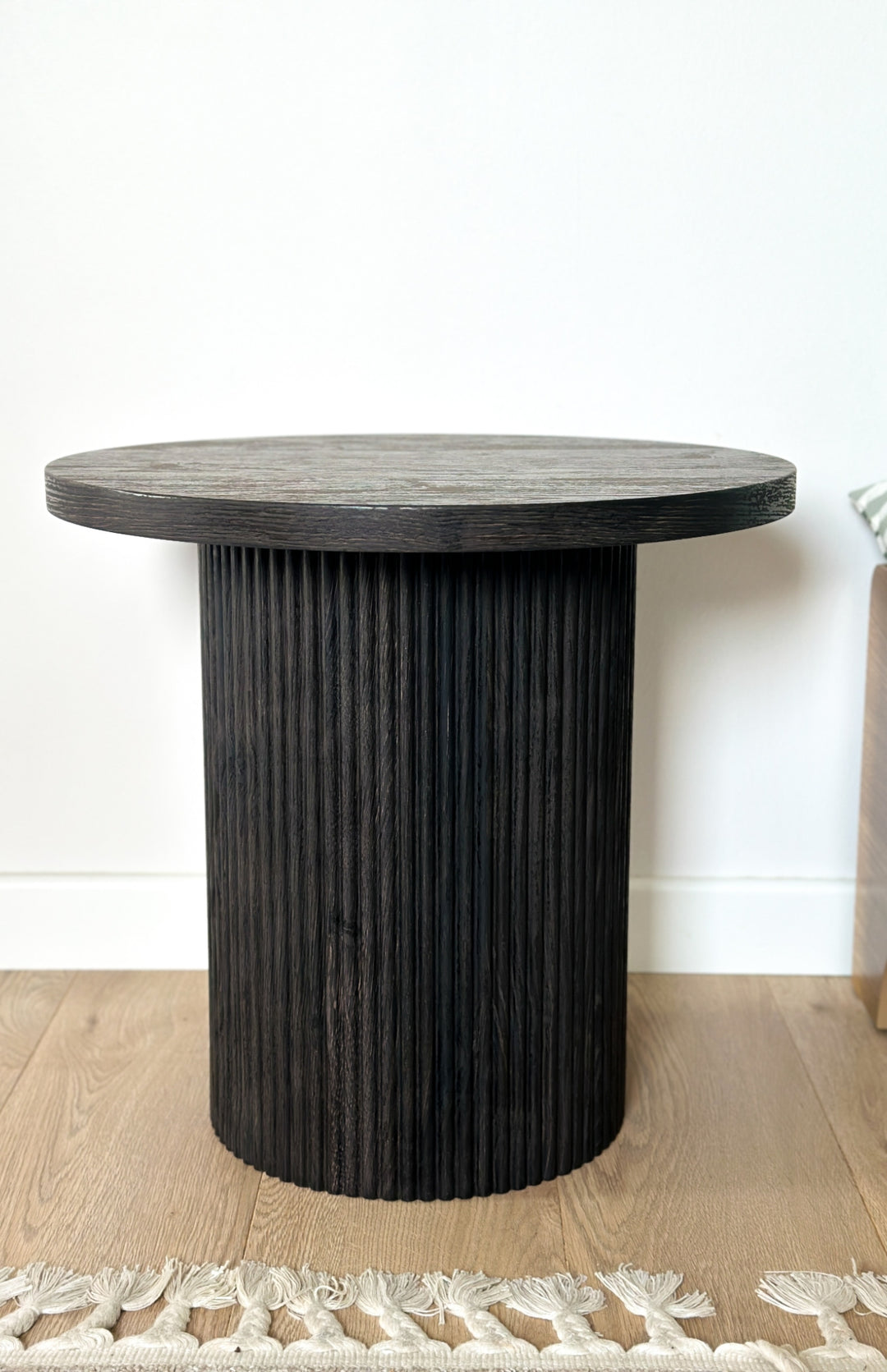 Table d'appoint brun foncé BOA