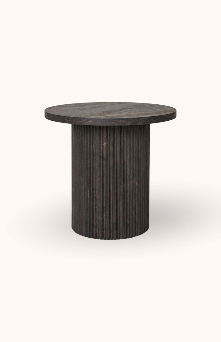 Table d'appoint brun foncé BOA