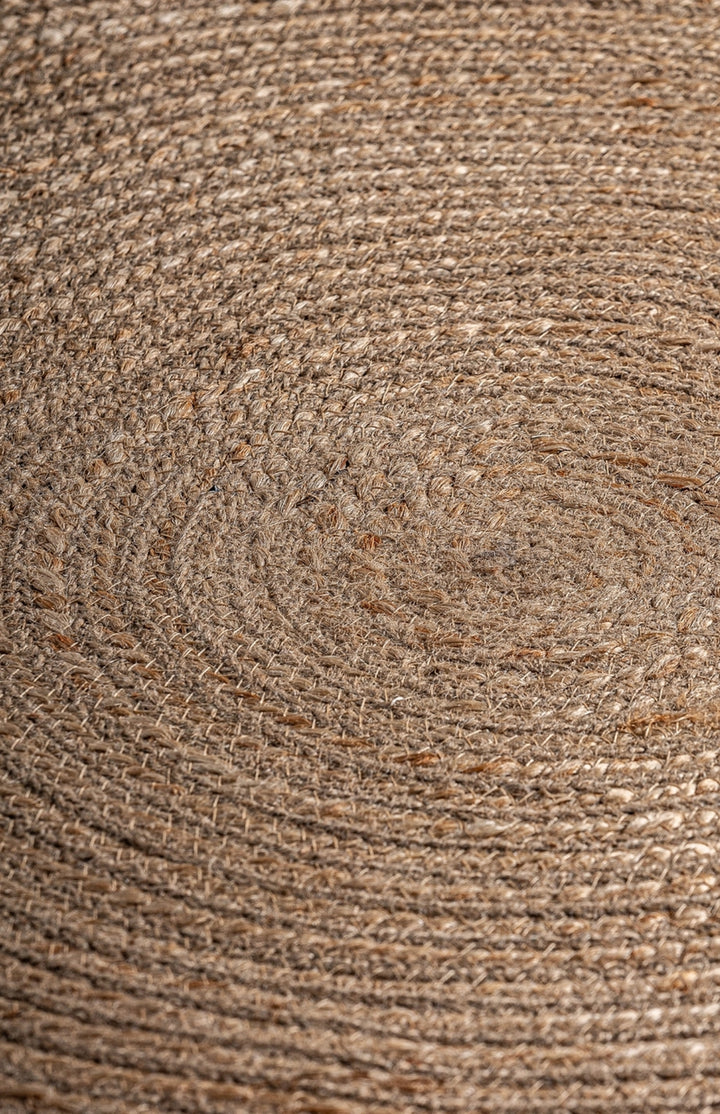 Tapis rond en jute JUNE