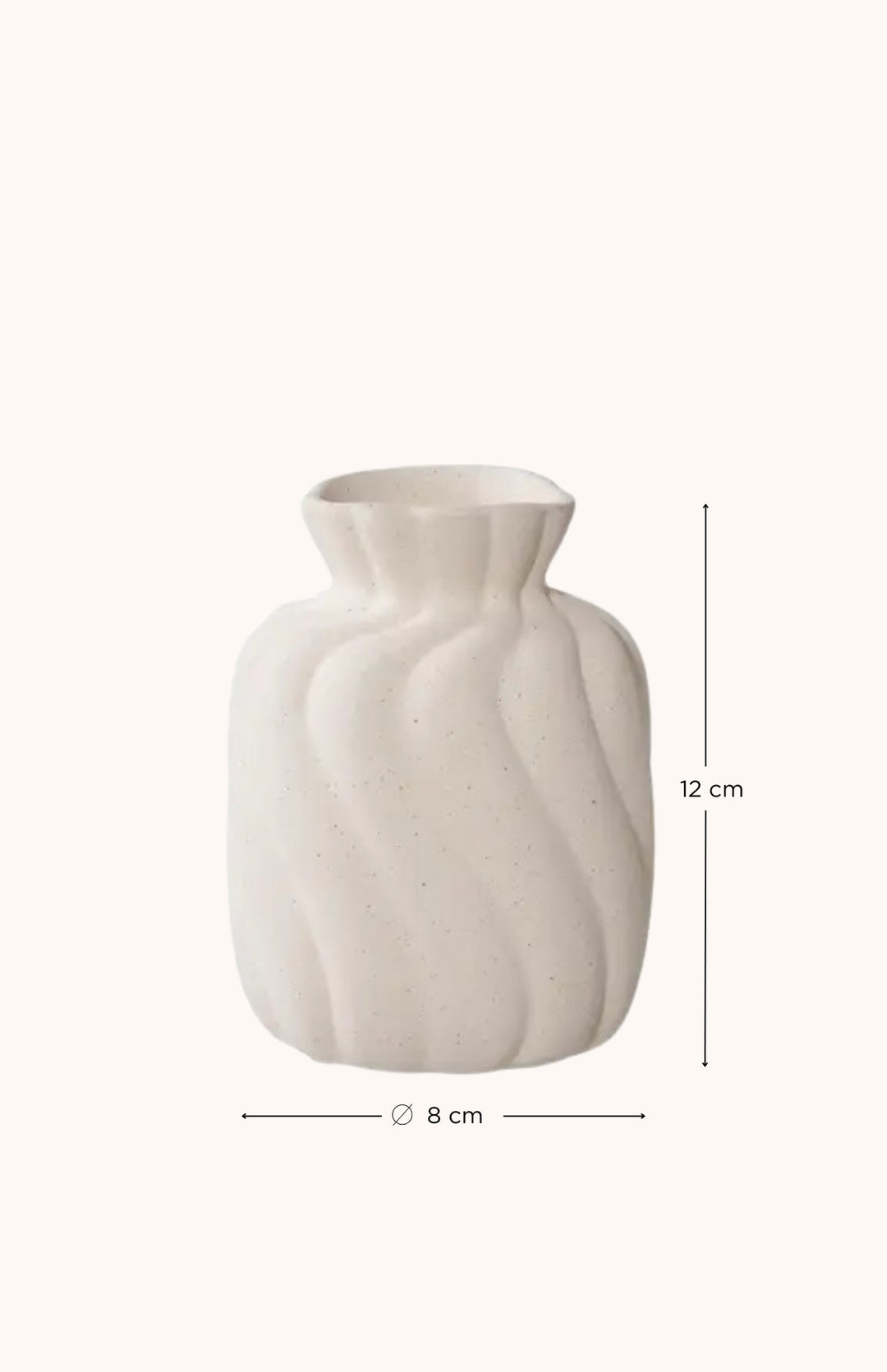 Lot de 2 vases en céramique EZRA