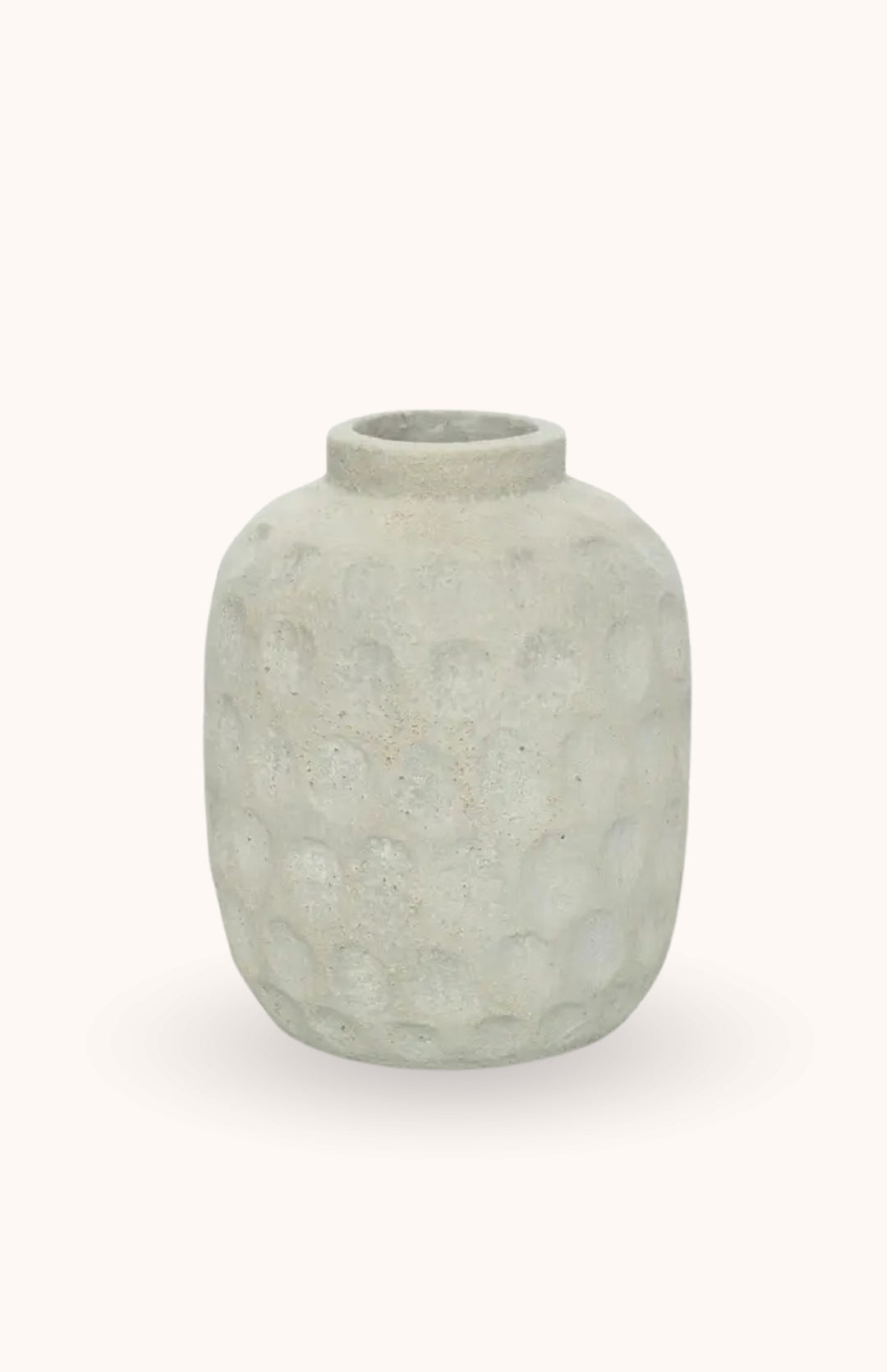 Vase béton beige MESA