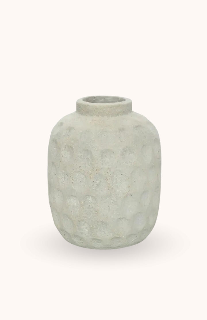 Vase béton beige MESA