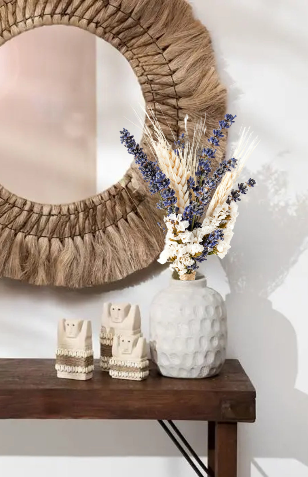 Vase béton beige MESA