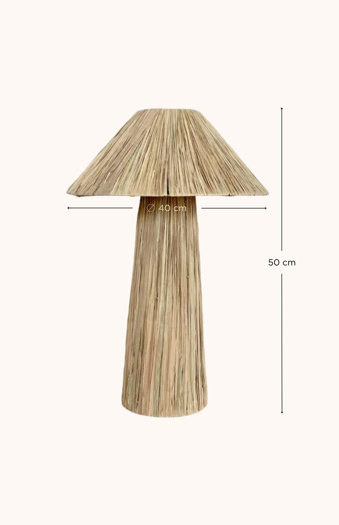 Lampe à poser champignon CASA