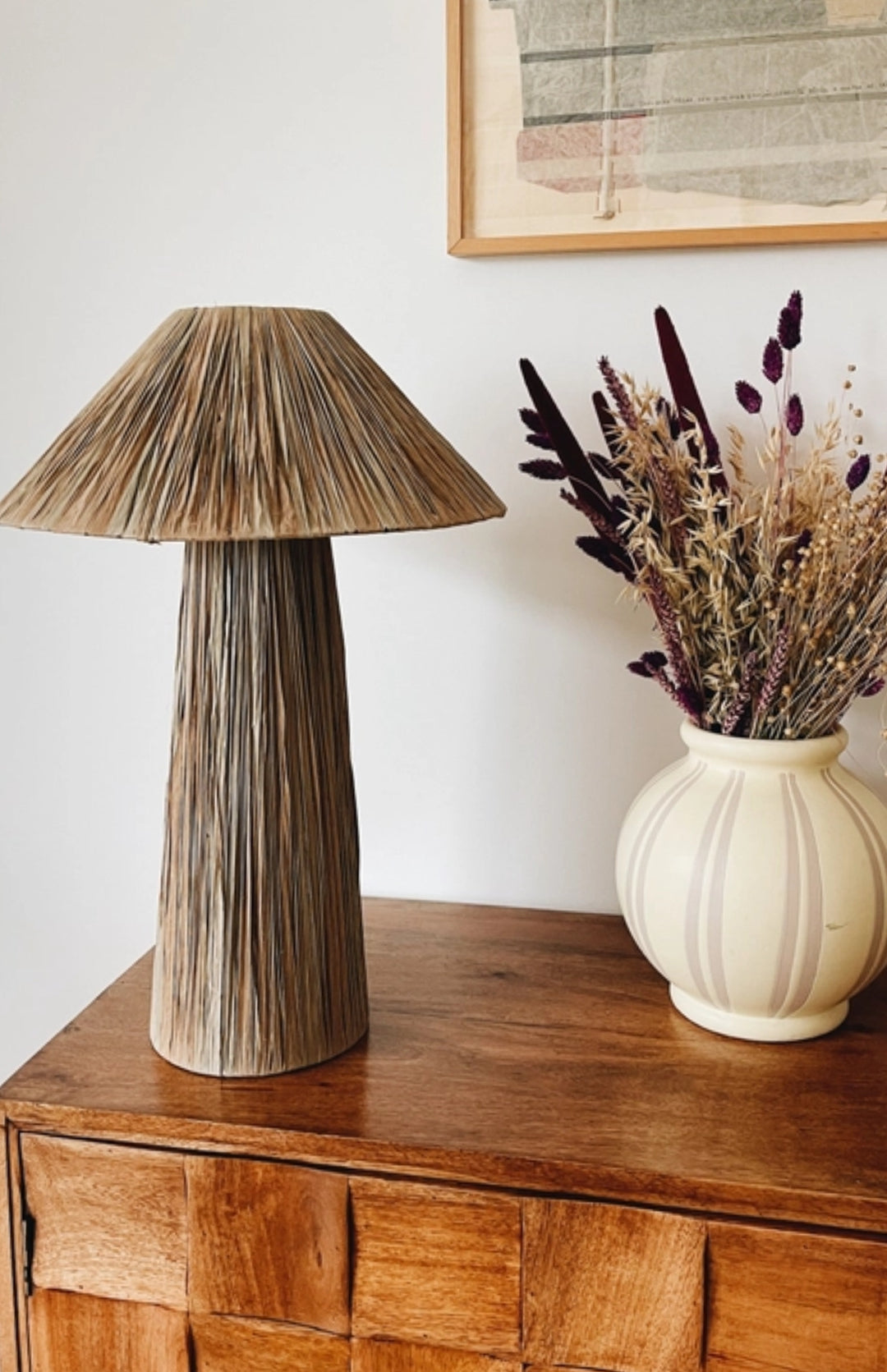 Lampe à poser champignon CASA
